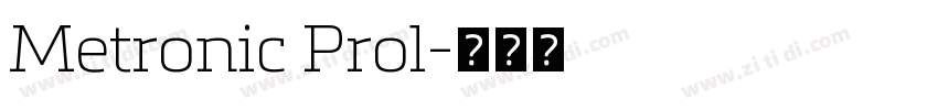 Metronic Prol字体转换